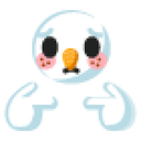 Pretty Please Snowball Sticker